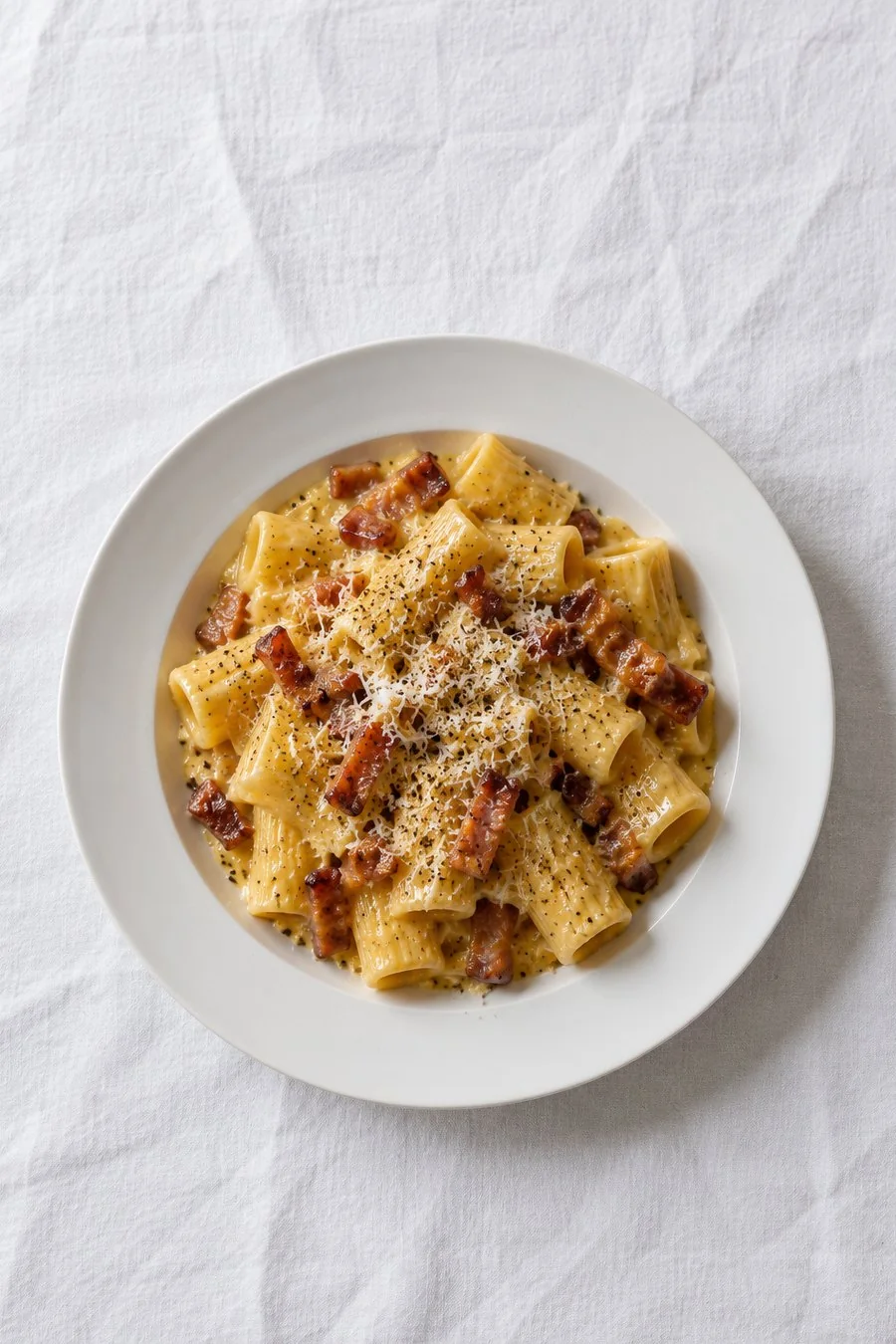Rigatoni alla carbonara