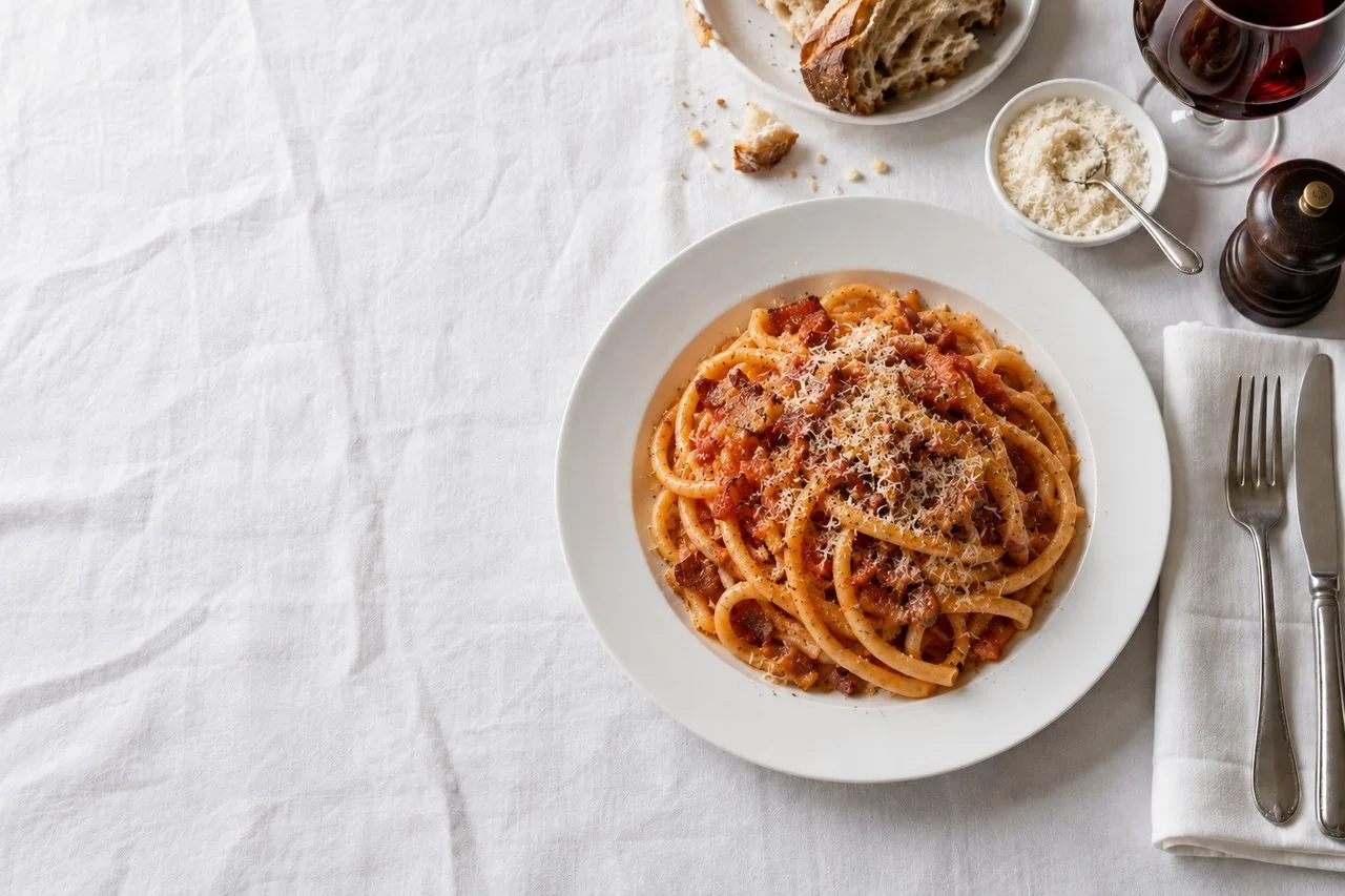 Bucatini all'amatriciana