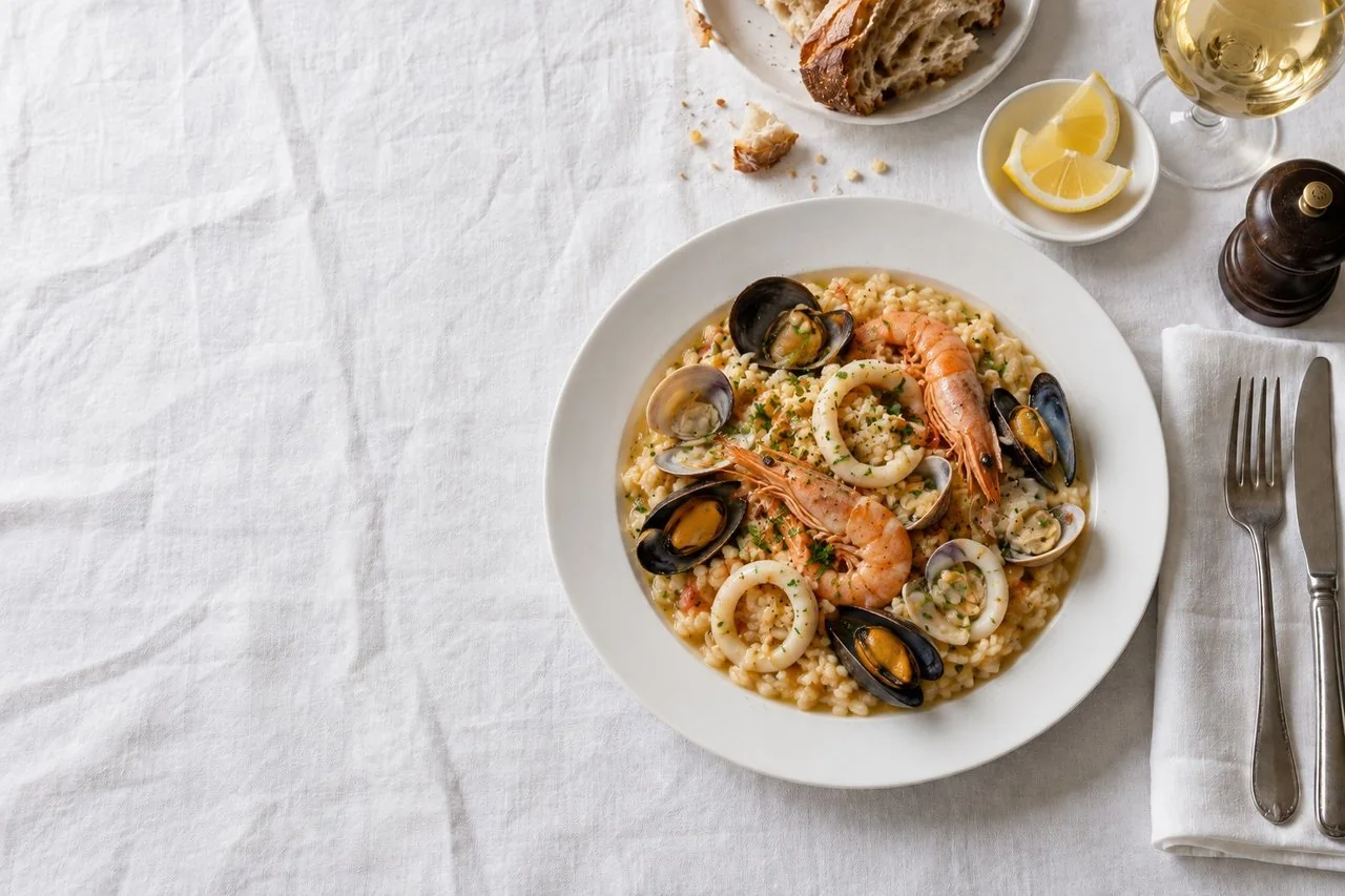 Risotto alla pescatora