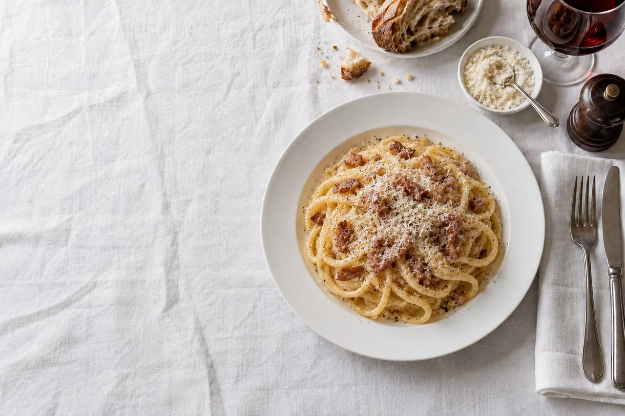 Tonnarelli alla gricia